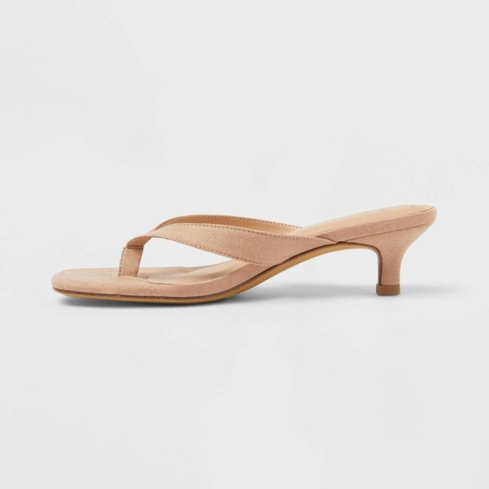 A New Day - Women’s Iona Heels with Memory Foam Insole - A New Tan - Picture 2 of 3